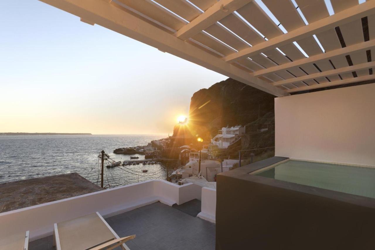 Ammoudi Sunset Cave Santorini Apartment เอีย ภายนอก รูปภาพ